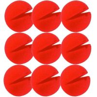 Red Clown Noses Sponge Circus Cosplay Noses for Halloween Christmas Carnival Costume Festival Make Up Party Wedding Adhesives Tape