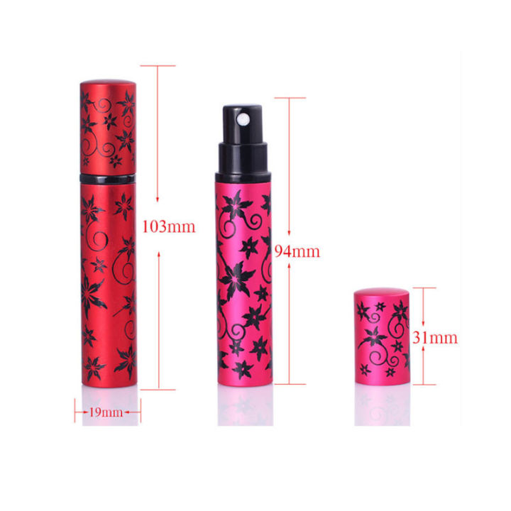 10ml-glass-liner-portable-anodized-aluminum-cosmetic-packaging-bottles-pull-flower-perfume-bottle-split-bottle