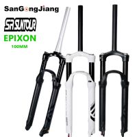 SR SUNTOUR EPIXON ตะเกียบหน้าจักรยาน XC FR AM MTB 26/27.5/29นิ้วรีโมทคอนโทรลจักรยานเสือภูเขาและแมนนวลส้อมอากาศกันสะเทือน