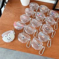 【Discount】 Transparent Smiley &amp; Heart For OPPO Enco Air Soft Earphone Case Cover