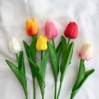 ♭พร้อมส่งดอกทิวลิปปลอม ดอกไม้ปลอม ดอกทิวลิป ดอกทิวลิปฮอลแลนด์1ดอกตกแต่ง ดอกโฟมนิ่ม▼