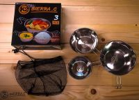 K2 SIERA CUP ชุดถ้วยเซียร่าคัพ แพ็ค 3 ชิ้น by Jeep Camping