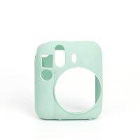 เคสซิลิโคนสำหรับกล้องสำหรับ Fujifilm Instax เปลือก Mini12ฝาครอบป้องกันนิ่มสีทึบรอยขีดข่วนเคสมินิ12เว็บแคม