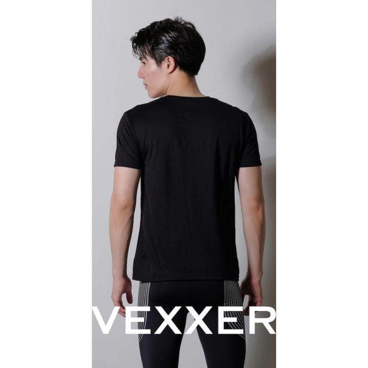 vexxer-running-shirt-m01-สีดำ-เสื้อกีฬา-แขนสั้น-เสื้อยืด-เสื้อวิ่ง-ออกกำลังกาย