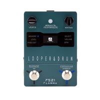 FLAMMA FS21 Drum Machine Looper Guitar Vocal Doubling Effects Pedal 160 Minutes Looper 100 Drum Grooves Support Software Editing UK Plug
