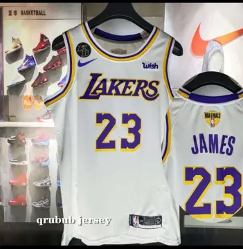 Lakers 20-21 | Latin Retro White