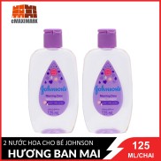 Combo 2 NƯỚC HOA HƯƠNG BAN MAI Tím Johnson Baby 125ml Chai x2