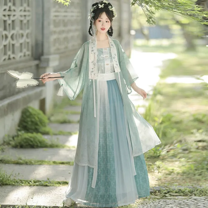 【Available】2022 Chinese Traditional Hanfu oriental traditional festival ...