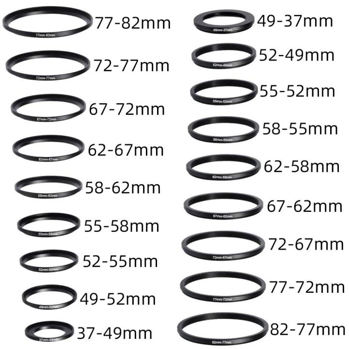 67-77-67มม-77มม-67มม-ถึง77มม-เลนส์สเต็ปอัปโลหะตัวกรองอะแดปเตอร์อุปกรณ์เสริมอุปกรณ์กล้องถ่ายภาพใหม่