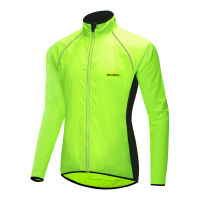 WOSAWE Reflective Portable Cycling Jacket Windproof Waterproof Mountain Bike MTB Wind Coat Running Riding Bicycle Windbreaker