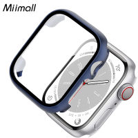 Miimall เคส Apple Watch Series 7 8 41Mm ที่รองรับ,เคสป้องกันหน้าจอ Apple Watch Series 7 8 45Mm,ฮาร์ดพีซีกันกระแทกป้องกันรอยขีดข่วนฟิล์มกระจกนิรภัยกรณีสำหรับ Apple Watch ซีรีส์8 7กรณีอุปกรณ์เสริมฝาครอบ