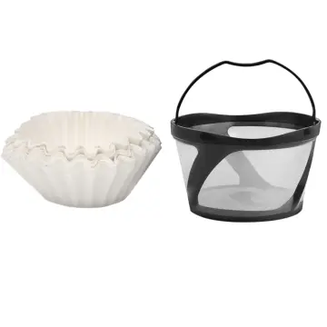 Reusable Mesh Coffee Filter for Keurig K-Duo Essentials and K-Duo Brewers  Machine, With 2 Refillable K Cups Pod - Gold Tone Mesh Filter - PureHQ