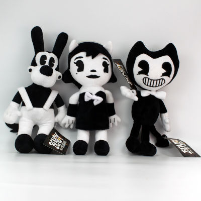 3pcs Bendy Doll And The Plush Ink Machine Toys Stuffed Halloween Thriller Game Plush Toy Plush Doll Soft Toys For Children Gift