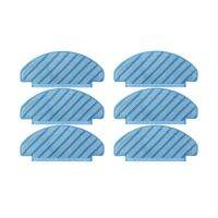 6 PCS Washable Mop Cloths for Deebot T8 MAX/T8 /T9 MAX/T9 Robot Vacuum Cleaner Mop Rag Parts