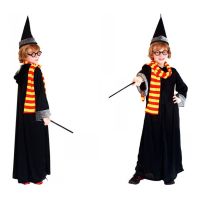 [COD] Childrens Magician Up Costume Boy Harry Day Robe School Uniform