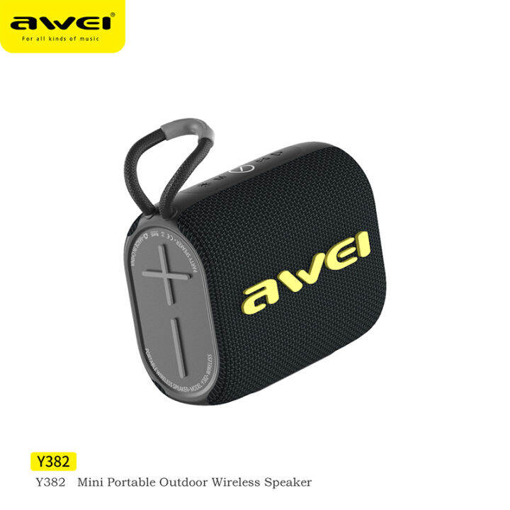 Original Awei Bluetooth Portable Speaker With Bass Wireless Speakers Ipx Waterproof Mini