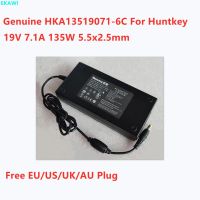 (ใหม่-ดั้งเดิม) ・♠HKA13519071-6C Huntkey ของแท้19V 7.1A 135W 5.5x2 5อะแดปเตอร์ AC มมสำหรับเครื่องชาร์จแหล่งจ่ายไฟแล็ปท็อป