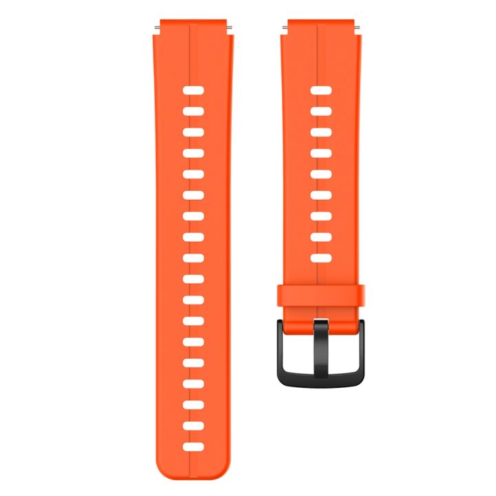 สำหรับทอล์กแบนด์หัวเว่ย-b6สายนาฬิกาข้อมือซิลิโคน-แดงเข้ม