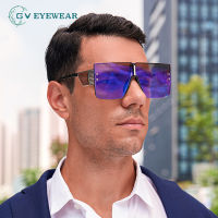 Man and women trendy fashion Sunglasses Europe and America big size frame new punk style travel party sun glasses GV eyewear