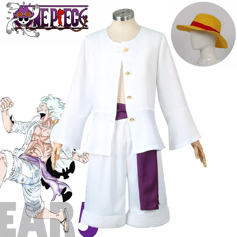 Monkey D. Luffy Cosplay Costumes Anime One Piece Role Play Uniform