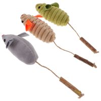 3pcs Cat Toys Catnip Mouse Toys Kitten Chew Toy Pet Interactive Toys Cat Supplies Toys