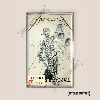 Metallica อัลบั้ม ...And Justice For All (Original) เทปเพลง เทปคาสเซ็ต เทปคาสเซ็ท Cassette Tape เทปเพลงสากล