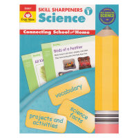 Evan moor skill sharpeners Science grade 1 California primary school textbook skills pencil sharpener series science subject exercise book first grade English original imported Book Childrens English