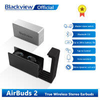 Blackview AirBuds 2 TWS Bluetooth 5.0 Earphones Waterproof Earbuds Headsets Charging Box Wireless Headphone With Microphone