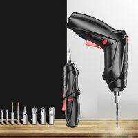 3.6V Electric Screwdriver Multifunctional USB Rechargable Cordless Screwdriver Portable Repair Tool Cordless Electric Drill Set