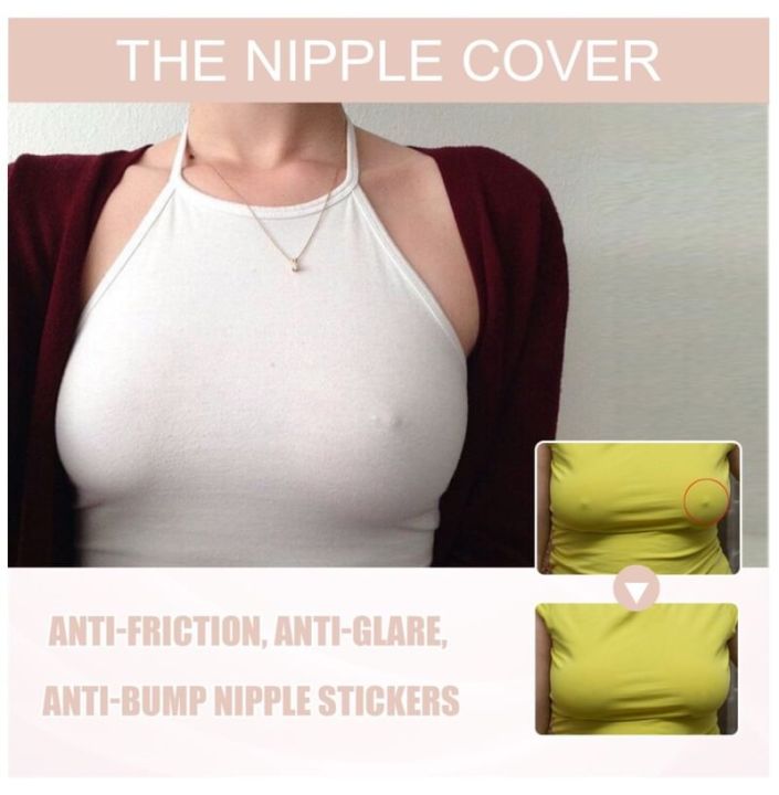 nipple-cover-แผ่นสติกเกอร์ปิดหน้าอก-แผ่นปิดจุกนม-แผ่นปิดจุก-ที่แปะหัวนม-ที่แปะจุก-จุกปิดนม-เนื้อบางพิเศษ-0-1cm