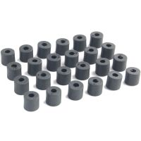 24pcs 11mm Thick Black Nylon Spacer O-Ring DIY Knife Sheath Holster Washer Spare Parts Colanders Food Strainers