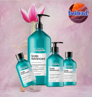 Loreal Scalp Advanced Anti Dandruff Shampoo 300/500/1500 ml. แชมพูสูตรเฉพาะสำหรับหนังศีรษะมีรังแคมาก