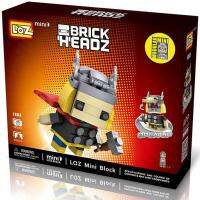 ตัวต่อ LOZ mini Brick HEADZ HAAR บล็อก ธอร์ เทพเจ้าสายฟ้า อเวนเจอร์ อเวนเจอรส์ มาร์เวล ซูเปอร์ ฮีโร่ Thor Avenger Avengers Superhero 1404 จัดจำหน่ายโดย HAAR Distributed by HAAR - ของขวัญ วันเกิด จับฉลาก ปีใหม่