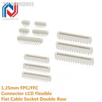 ❁♗ 10Pcs 1.25mm FPC/FFC Connector LCD Flexible Flat Cable Socket Double Row 4/5/6/7/8/9/10/11/12/14/16/18/20/22/24/26/28/30/32 Pin