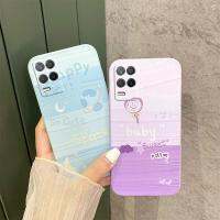 เคสสำหรับ Realme 8 5G ซิลิโคนลายการ์ตูน Realme8 Explorer Master นิ่มฝาครอบด้านหลังภาพวาดสีน้ำมันด้านข้าง