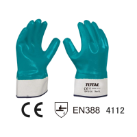 Total ถุงมืออุตสาหกรรม เคลือบเต็ม XL (10 นิ้ว) รุ่น TSP12105 ( Industrial Glove )