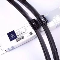 Car wipers RHD เครื่องปัดน้ำฝนสำหรับ Mercedes Benz ใบปัดน้ำฝน CLS E Class windscreen wiper Original connectors AMG 2017-2023 W213 W257 C257 E43 E63 E180 E200 E220 E250 E350eL CLS250 300 350 CLS63 E63S