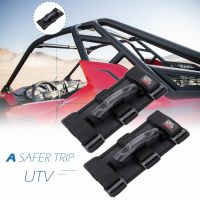 Black Roll Bar Grab Handle Hand Hanging UTV Compatible with Polaris RZR 900 RZR XP 1000 For CAN AM Commander Maverick 800 1000 Adhesives Tape