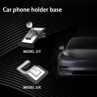 แท่นวางโทรศัพท์มือถือเทสลาสำหรับรถยนต์สำหรับ Model 3 Y Model S X Car Dashboard Mount ป้องกันการลื่นไถลสำหรับยึดอุปกรณ์เสริม