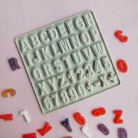 Silicone Chocolate Mold 26 Letter Number Chocolate Baking Tools Non-stick Silicone Cake Jelly And Candy Mould 3D DIY Handmade