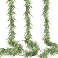 Artificial Hanging Ferns Plants Eucalyptus Hanging Plant Outdoor UV Resistant Plastic Plants For Home Weeding Party Decora Garden Wall Indoor Decora Offcie Wall Decora