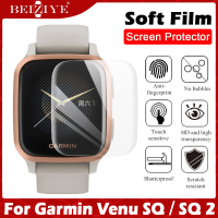 ฟิล์ม TPU Garmin Venu SQ SQ 2 ใส ลงโค้ง สำหรับ Garmin Venu SQ Music ฟิล์ม For Garmin Venu sq Smartwatch Screen Protective Film