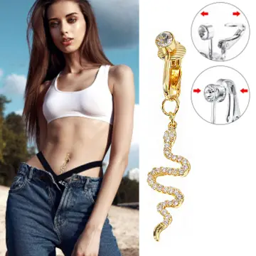 Did You Know That There Are Fake Belly Rings That Look Real? - Bellatory  News
