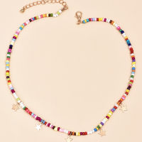 Pendant Bohemian Colorful Necklaces Necklace Women For Gifts Fashion Style Star Beads Boho