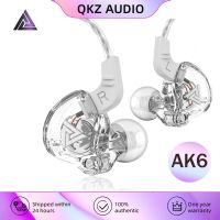 AK6 QKZ ของแท้หูฟังสำหรับเล่นกีฬา3.5มม. อินเอียร์สเตอริโอเพลงสเตอริโอหูฟังแบบมีสายชุดหูฟังพร้อมไมโครโฟนหูฟังสำหรับเล่นเกมสำหรับดูกีฬา