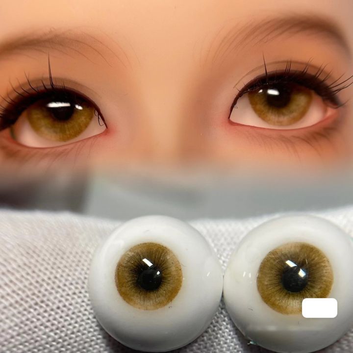 อุปกรณ์เสริมตุ๊กตา-diy-10-12-14-16-18มม-ดวงตาตุ๊กตายางสำหรับ1-4-1-6-1-8-1-3-le-plaster-eye