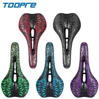 TOOPRE Bicycle Seat MTB Road Bike Saddle Hollow Sponge Seat Cushion Waterproof Damping Wear-resistant Sports Cycling Accessories Saddle Covers