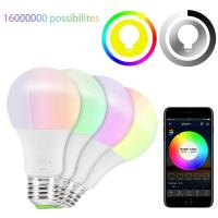 WiFi Smart Light Bulb RGB White Magic LamDimmable LED E27 WiFi Bulb Compatible With Amazon Alexa Home 4.5W (40W Equivale)