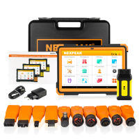 NEXPEAK OBD2 K3รถเครื่องสแกนระบบเต็มรูปแบบ &amp; เครื่องวิเคราะห์หนัก18ฟังก์ชั่นพิเศษการปรับมาตรวัดระยะทาง ABS EPB DPF