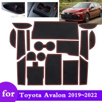 แผ่นรองกันลื่นสำหรับ Toyota Avalon ขนาด GSX5จำกัด XX50 2019 2020 2021 2022ช่องใส่ของช่องสติกเกอร์รถประตู